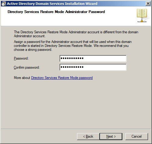 Recovery Password