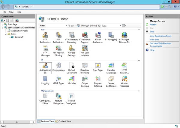 IIS FTP Server
