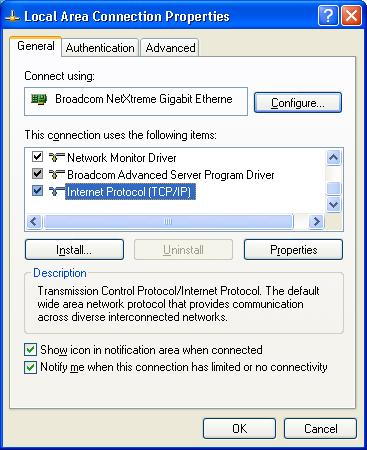 TCP/IP Settings