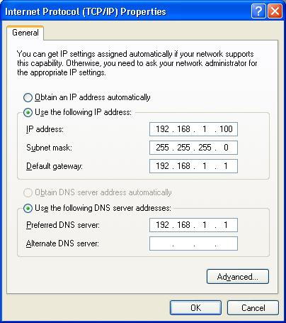 TCP/IP Settings